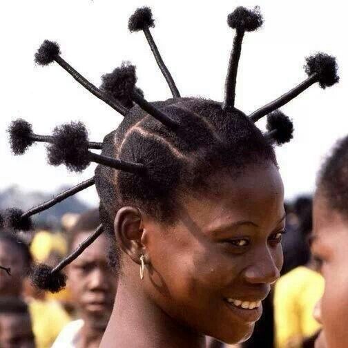 African hair threading