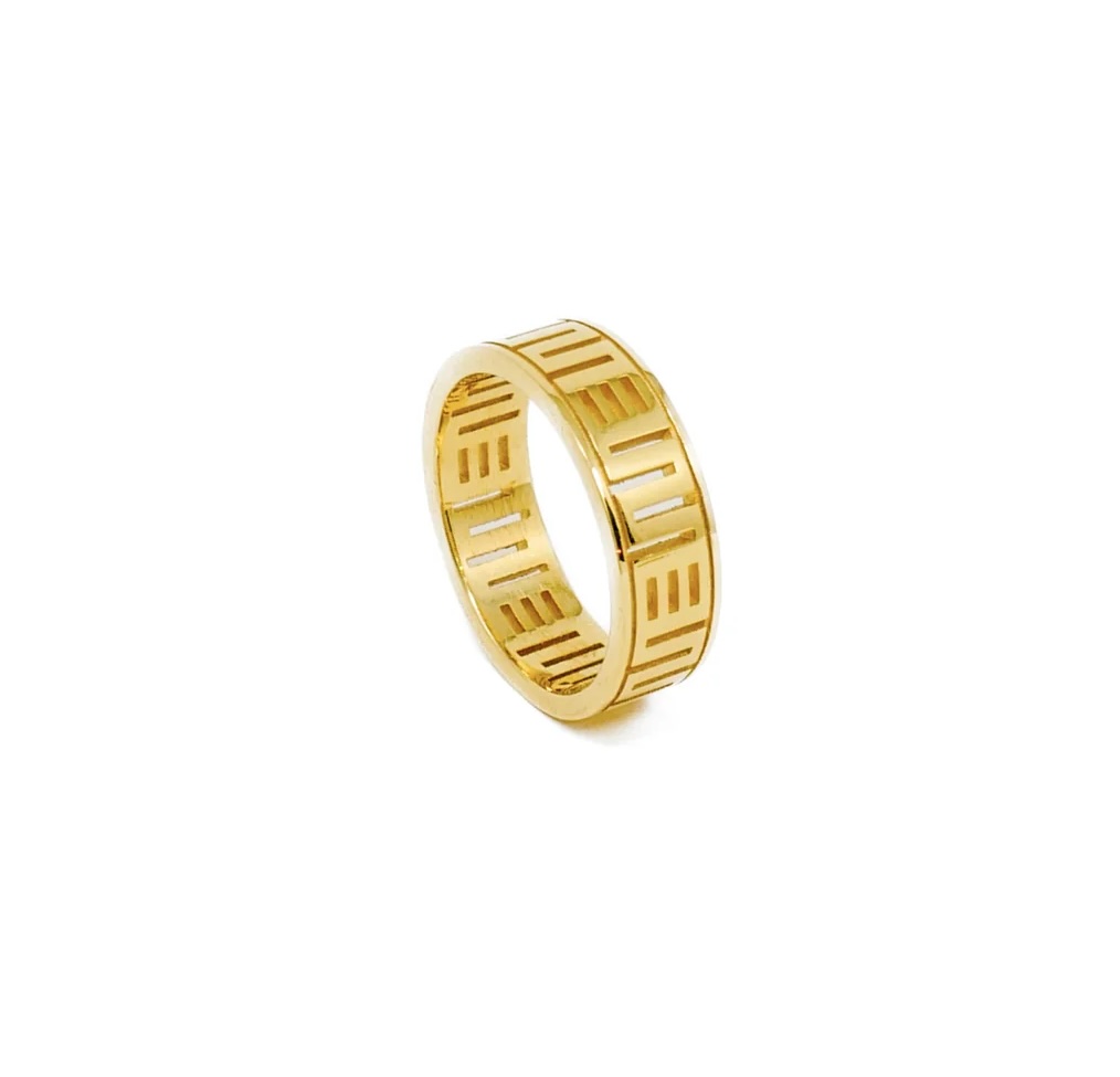 THE NKYINKYIM Adinkra Ring