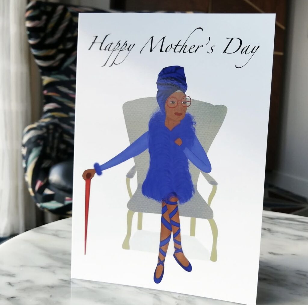 Black Mother’s Day card