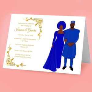 nigerian wedding invitations